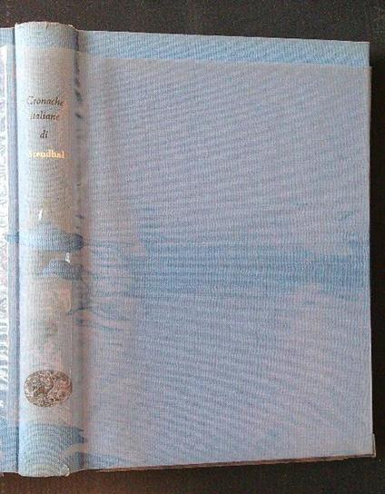 Cronache italiane - Stendhal - copertina