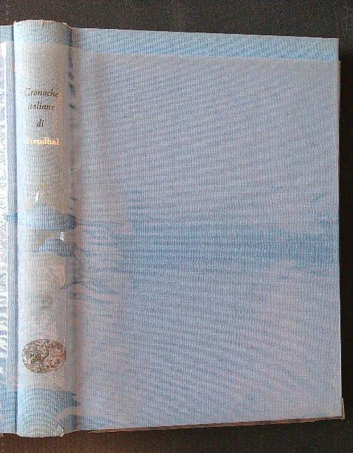 Cronache italiane - Stendhal - copertina