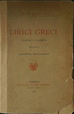 I  lirici Greci