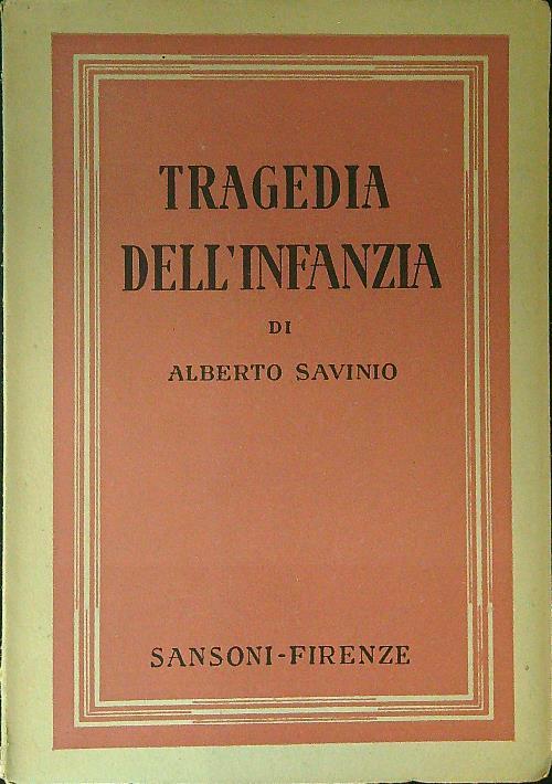 Tragedia dell'infanzia