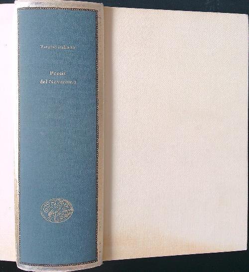 Poesia del Novecento - Edoardo Sanguineti - copertina