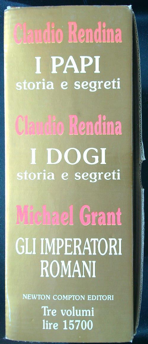 I papi, i dogi, gli imperatori romani 3 voll.