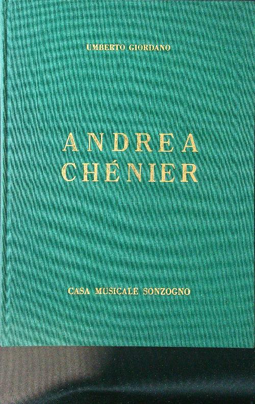 Andrea Chenier - Umberto Giordano - copertina