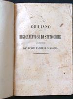 Regolamento su lo stato civile ad istruzione dè buoni padri di famiglia