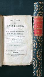 Madame de Maintenon 2 tomes