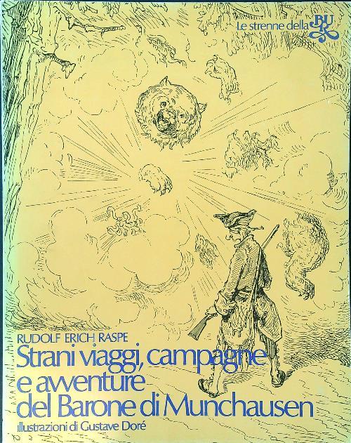 Strani viaggi campagne e avventure del Barone di Munchausen - Rudolf E. Raspe - copertina
