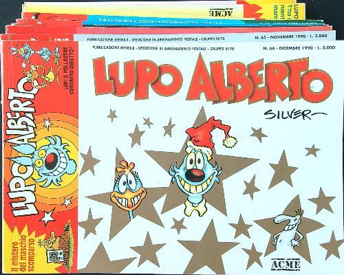 Lupo Alberto 1990 raccolta 12 numeri