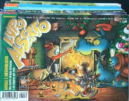 Lupo Alberto 2004 raccolta 12 numeri - Silver - copertina