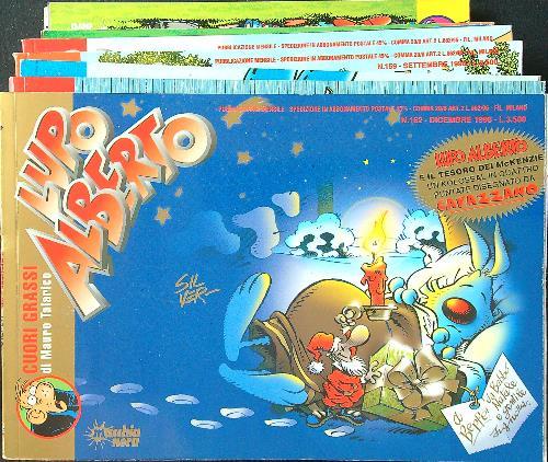 Lupo Alberto 1998 raccolta 12 numeri - Silver - copertina
