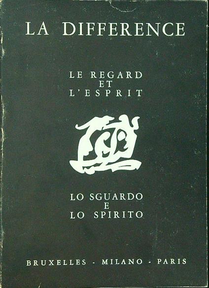 Le  regard et l'esprit Lo sguardo e lo spirito - copertina