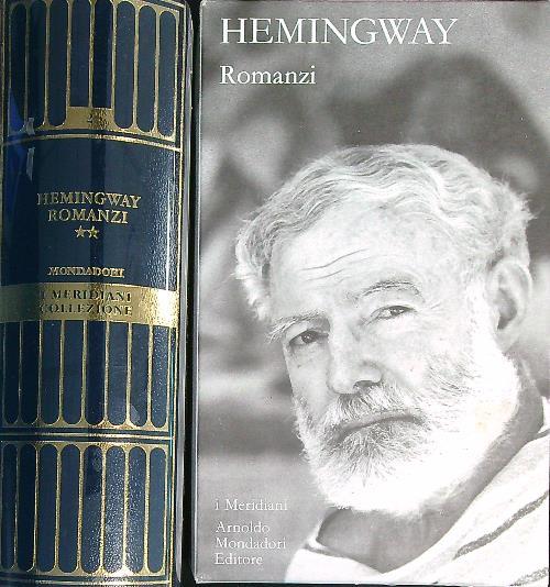 Romanzi II. Supplemento a Panorama - Ernest Hemingway - copertina