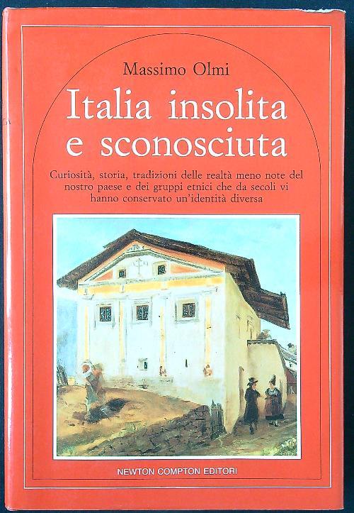 Italia insolita e sconosciuta - Massimo Olmi - copertina