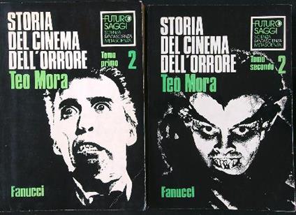 Storia del cinema dell'orrore 2 tomo 1 e 2 - Teo Mora - copertina