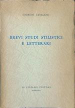 Brevi studi stilistici e letterari