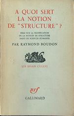A quoi sert la notion de 