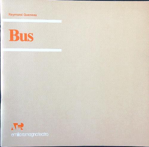 Bus - Raymond Queneau - copertina