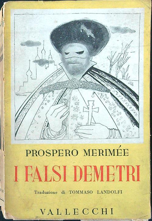 I falsi Demetri. Episodio di storia russa - Prospero Merimeè - copertina