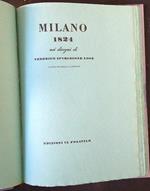 Milano 1824 nei disegni di Federico Spiridione Lose