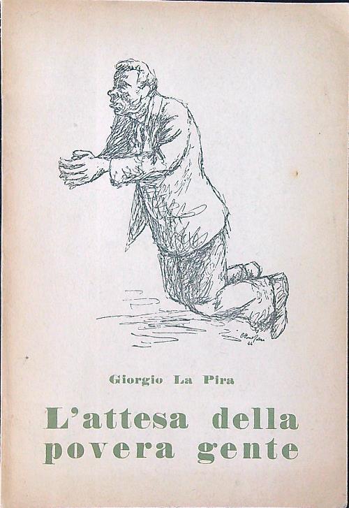 L' attesa della povera gente - Giorgio La Pira - copertina