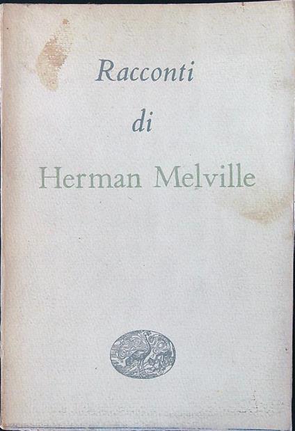 Racconti - Herman Melville - copertina
