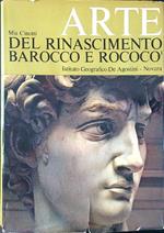 Arte del Rinascimento barocco e rococò