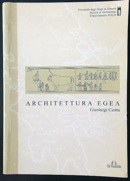 Architettura Egea - Gianluigi Ciotta - copertina