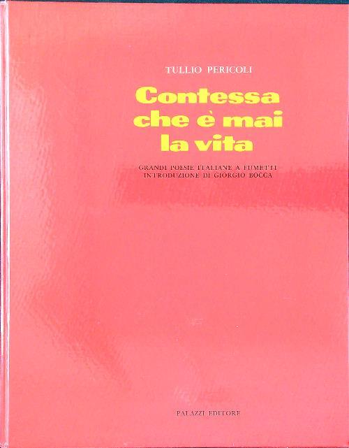 Contessa che è mai la vita - Tullio Pericoli - copertina