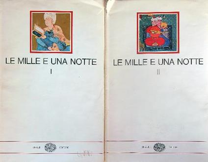 Le Mille e una notte 2 voll. - copertina