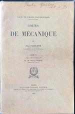 Cours de mecanique tome II