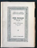 Studi foscoliani. Bibliografia della critica vol. 1 A-F