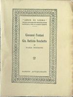 Giovanni Fontani e Gio. Battista Boschetto