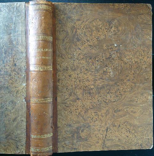 Vocabolario metodico italiano universale - Giuseppe Barbaglia - copertina