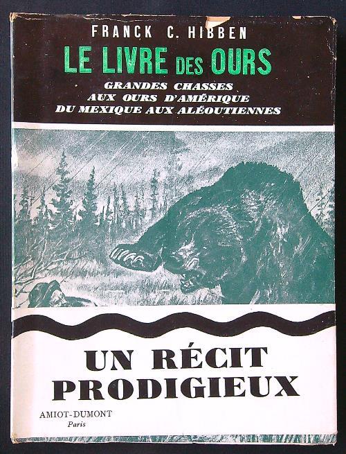 Le livre des ours - Franck C. Hibben - copertina