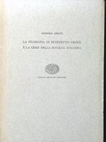La  filosofia di Benedetto Croce e la crisi