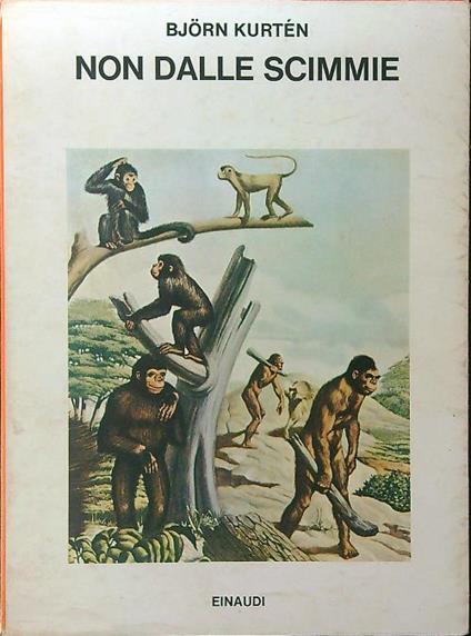 Non dalle scimmie - Bjorn Kurten - copertina