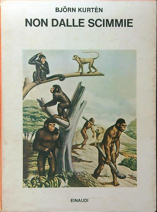 Non dalle scimmie - Bjorn Kurten - copertina