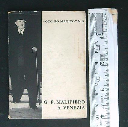 G. Malipiero a Venezia - Annalisa Cima - copertina