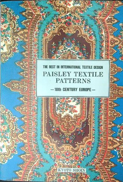 Paisley textile patterns - copertina