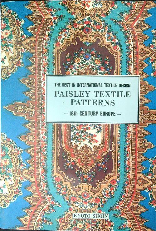 Paisley textile patterns - copertina
