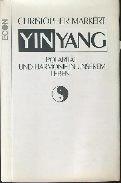 Yin Yang - Christopher Markert - copertina
