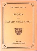 Storia della filosofia Cinese antica RISTAMPA ANASTATICA