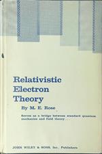 Relativistic electron theory