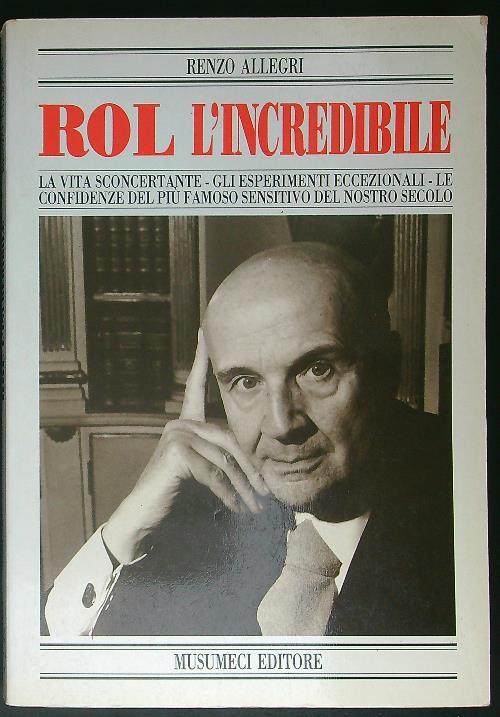 Rol l'incredibile - Renzo Allegri - copertina