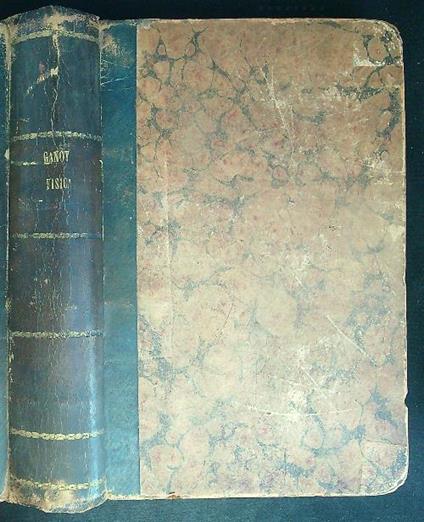 Trattato elementare di fisica - A. Ganot - copertina