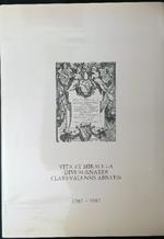 Vita et miracula divi clarevalensis abbatis 1587 - 1987