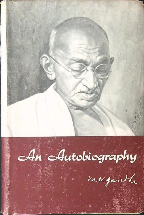 An  autobiography - M. K. Gandhi - copertina