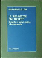 Le  res gestae divi Augusti