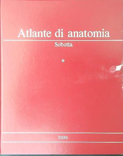 Atlante di anatomia 3 vv - Sobotta - copertina