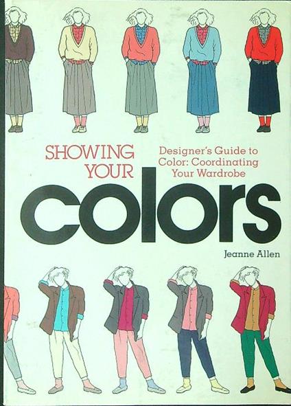 Showing your colors - Jeanne Allen - copertina