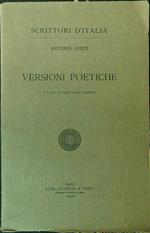 Versioni poetiche